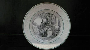 Ancienne assiette H&B Choisy - Le Vœu Breton N° 7 - Picture 1 of 1