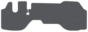 Fits GMC/Chevy W3500 4500 5500 Elf/N 2007-up DIESEL-1 PC Gray Rubber Floor Mat - Picture 1 of 4