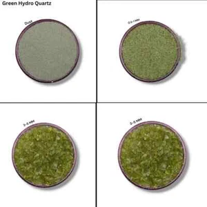 Peridot Hydro Quartz Crushed Gemstone Coarse All Size Peridot Powder For Inlays - Picture 1 of 83