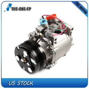 AC A/C Compressor For Honda Civic 1.5L 1.6L CR-V 2.0L 1994-2001 - Picture 1 of 8
