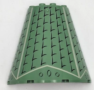 LEGO 3828 AVATAR THE LAST AIRBENDER Cone Half 8 x 4 x 6 w\ Roof Shingle PatternS - Picture 1 of 4