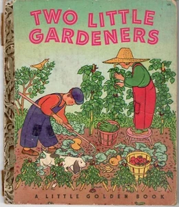 Two Little Gardeners - 1951 - Little Golden Books - Bild 1 von 1