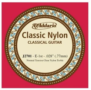 D'Addario J2701 Nylon Classical Guitar Single String Normal Tension First String - Picture 1 of 1