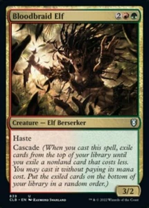 Bloodbraid Elf x1 - Commander: Commander Legends: Battle for Baldur's Gate - NM- - Bild 1 von 1