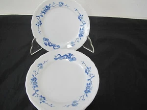 Bareuther 6 - Beilagenteller Porzellan Blauer Rand Drache - Kirschblüten Ø17 cm, - Bild 1 von 5