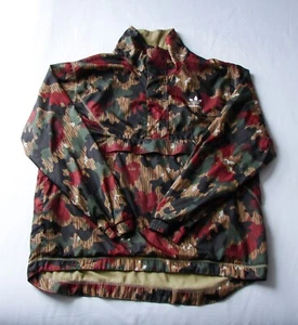 Adidas Pharell Williams Hu Hiking Woodland Camo 1/2 Pullover Windbreaker Jacket - Picture 1 of 10