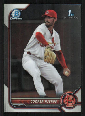 2022 Bowman Chrome Draft #BDC95 Cooper Hjerpe - Image 1 of 2