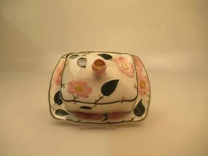 Porzellan - Villeroy & Boch - Serie Wildrose : Butterdose - 20,5x17x14x10x2,5 cm - Bild 1 von 9