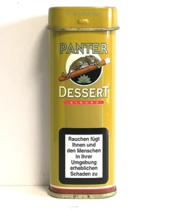Panter Dessert Cigars Collectible Empty Tin Box - Picture 1 of 17