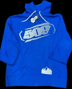 509 Blue ZIP Hoody Sweatshirt-3XL-CLO-STZ - Bild 1 von 1