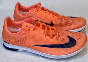 NIKE Zoom Streak LT Mango Orange Running Track Spike Flat Shoes NEW Mens Sz 14 - Picture 1 of 16