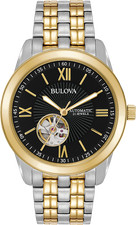 Bulova 98A168 Two Tone Stainless Steel Automatic Men's Watch