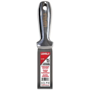 Herramientas para paneles de yeso LEVEL5 1,5" cuchillo para juntas de acero inoxidable con mango soldado | 5-401 - Imagen 1 de 1