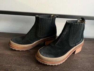 Women El Naturalista Kenita Ankle Black Suede Boots sz 38/7 - Image 1 of 4