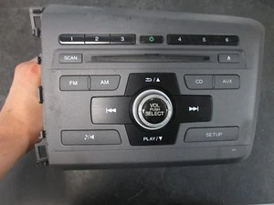 12 HONDA CIVIC CD MP3 PLAYER RADIO OEM #39100-TR0-A315-M1 *See item* - Picture 1 of 4