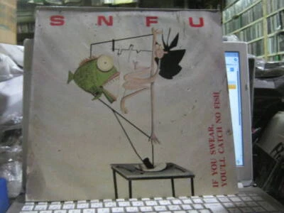 SNFU / If You Swear, You'll Catch No Fish 1986 BetterYouthOrganizationBYO 017 RA - Image 1 of 4