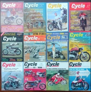 12 x Cycle Magazines Jan-Dec 1966 - Picture 1 of 1