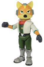 World of Nintendo StarFox FOX MCCLOUD 4" Action Figure Jakks Pacific 2016