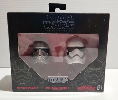 Star Wars The Black Series Titanium Series Helmets Captain Phasma Stormtrooper - image 1 of 4