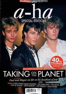 Classic Pop Presents Magazine: A-ha MORTEN HARKET (FREE WORLDWIDE DELIVERY) - Picture 1 of 1