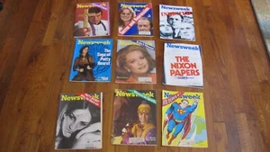 NEWSWEEK MAGAZINE 1974: 2/11; 2/25; 3/11; 4/29; 5/6; 5/13 ;5/27; 6/3; 6/10 - Foto 1 di 22