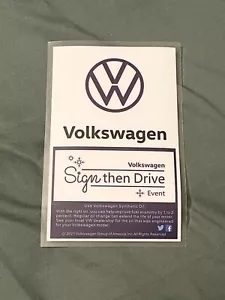 Volkswagen Sport car Polo Golf GTI front window windshield decal stickers - Picture 1 of 3