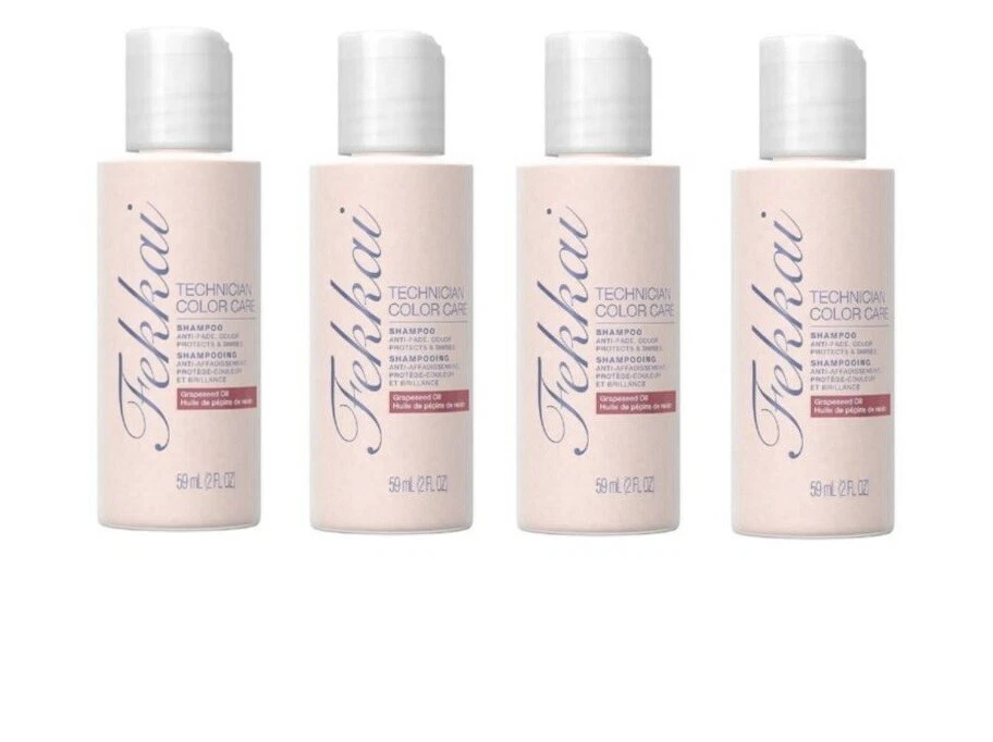 4x FEKKAI TECHNICIAN CHAMPÚ CUIDADO DEL COLOR 59 ml / 2 oz cada uno Foto 1 de 1