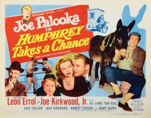 Joe Palooka In Humphrey Takes A Chance Lobby Card Leon Errol OLD MOVIE PHOTO