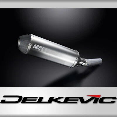 Honda CBR600 1991-98 Delkevic Slip On 13.5" X-Oval Titanium Exhaust Muffler Kit - Image 1 of 4
