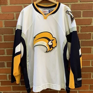 Buffalo Sabres Vintage CCM Slug Hockey NHL Jersey XXL - Picture 1 of 3