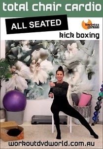 SEATED CHAIR CARDIO WORKOUT DVD - ALL SEATED - LOW IMPACT - EASY TO FOLLOW! - Picture 1 of 1