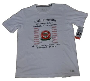 Clark University (Worcester MA) 80th Anniversary HS T-Shirt Herren Gr. Large Neu mit Etikett - Bild 1 von 8