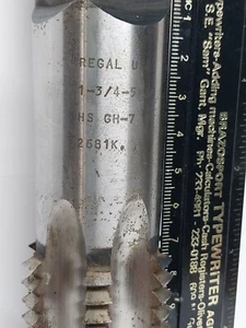 Grifo enchufe flauta Regal USA 1-3/4"-5 NC HS GH-7 2681K - Imagen 1 de 12
