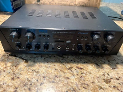 Pyle PTA62BT Bluetooth Home Audio 750 Watt 6 Channel Amplifier Stereo Receiver - Image 1 of 4