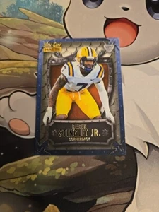 Derek Stingley Jr. Rookie 2022 Wild Card matt Wochenende Krieger #WW-11 LSU Tigers - Bild 1 von 2