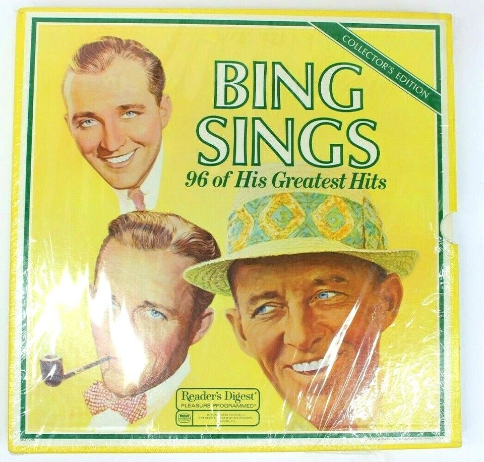 Bing (Crosby) Sings 96 Of His Greatest Hits Vinyl 8 LP Box Set  Collectors F.S. - Image 1 of 4