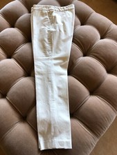 Burberry ladies white trousers