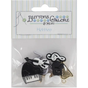 Buttons Galore Button Theme Pack-Music - Picture 1 of 1