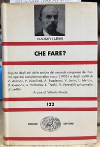 (Storia) V. I. Lenin - CHE FARE? - I EDIZIONE - Einaudi 1971 - Imagen 1 de 1