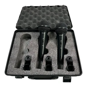 Behringer Ultracoustic XM1800S Microfono Set di 2 con Custodia e Adattatori Clip Microfono - Foto 1 di 7