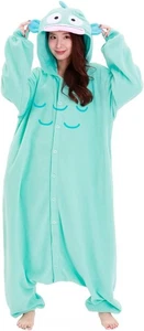 SAZAC Sanrio Hangyodon Cosplay Kigurumi Fleece Pajamas SAN-1350 Unisex - Picture 1 of 7