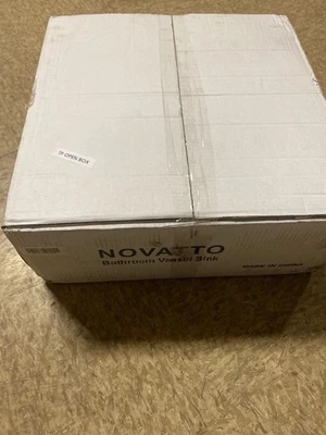 Fregadero de baño Miseno MNO032NV-OVAL lámina pintada plateada 21-1/2" recipiente de vidrio ovalado Foto 1 de 2