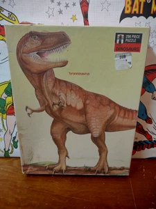 Vintage 1988 Rainbow Works Tyrannosaurus Rex Dinosaur Puzzle 200 Pieces NEW - Picture 1 of 5