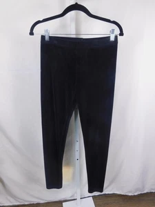 No Boundaries Leggings Damen Medium schwarz Samt Velour Stretch Pull On - Bild 1 von 10