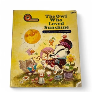 The Owl Who Loved Sunshine by Mary Carey Joe Giordano Children's Book 1977 - Bild 1 von 7