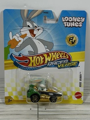 Hot Wheels Racer Verse Looney Tunes Gold 2025 edición especial Bugs Bunny Chase Foto 1 de 4