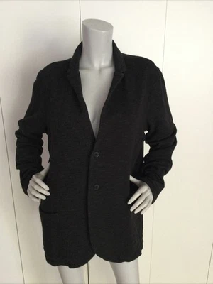 Velvet by Graham & Spencer Black/Gray Jacket Cardigan Size M - Image 1 of 4