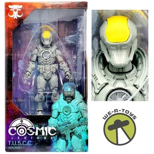 Cosmic Legions T.U.5.C.C. Sentry Builder Action Figure Hvalkatar Book One - Picture 1 of 8