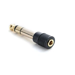  5 Pcs Audio Cable Earphone Converter Copper Gold-plated Connector - Picture 1 of 12