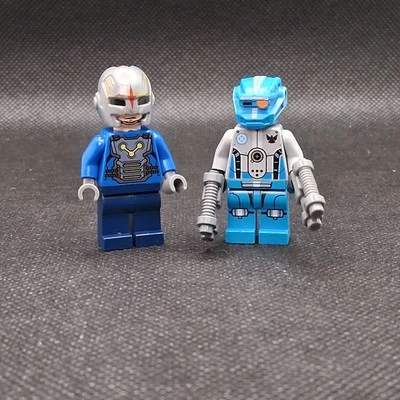 Lego Minifigures Lot Of 2 Guardians Of The Galaxy Nova Corps Officer Azul Robot - Image 1 of 4
